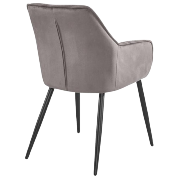 Кухонный стул Fabrik Home BEL Вельвет/ Taupe Черный photo 3 Кухонный стул Fabrik Home BEL Вельвет/ Taupe Черный photo 3