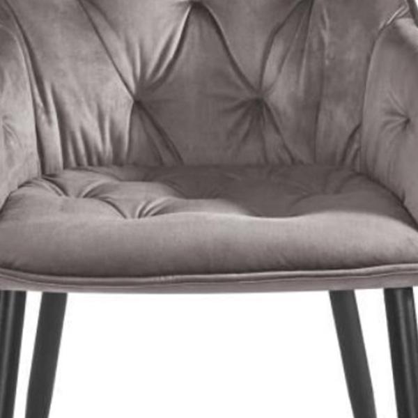 Кухонный стул Fabrik Home BEL Вельвет/ Taupe Черный photo 4 Кухонный стул Fabrik Home BEL Вельвет/ Taupe Черный photo 4