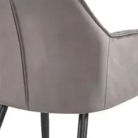 Кухонный стул Fabrik Home BEL Вельвет/ Taupe Черный photo 5