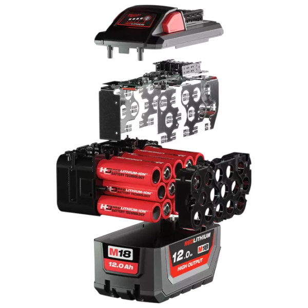 Acumulator pentru instrumente Milwaukee M18HB12 Li-Ion / 12 Ah / 18 V photo 2 Acumulator pentru instrumente Milwaukee M18HB12 Li-Ion / 12 Ah / 18 V photo 2