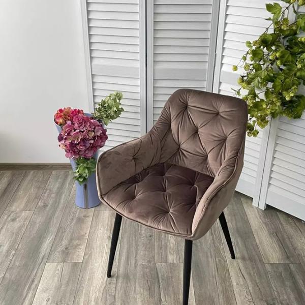 Scaun de bucătărie Fabrik Home BEL Velvet/ Brown Black photo 5 Scaun de bucătărie Fabrik Home BEL Velvet/ Brown Black photo 5