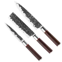 Set de cuțite Forged Sebra Knives Oțel inoxidabil / Silver