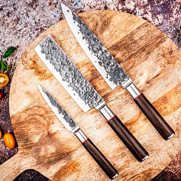 Набор ножей Forged Sebra Knives Нержавеющая сталь / Серебряный photo 4