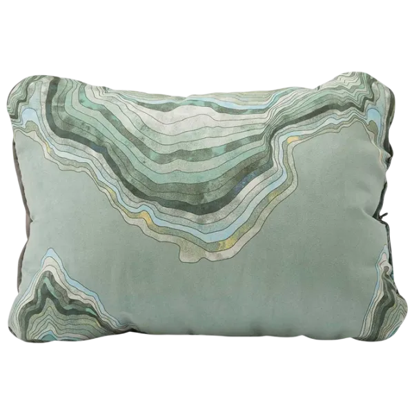 Туристическая подушка Therm-A-Rest Compressible Pillow Cinch L Sage Topo Wave Полиэстер / Зеленый photo 1 Туристическая подушка Therm-A-Rest Compressible Pillow Cinch L Sage Topo Wave Полиэстер / Зеленый photo 1
