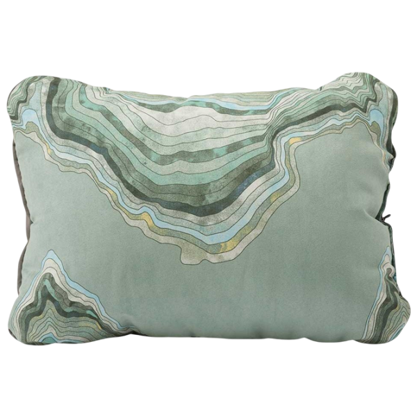Туристическая подушка Therm-A-Rest Compressible Pillow Cinch L Sage Topo Wave Полиэстер / Зеленый photo 1 Туристическая подушка Therm-A-Rest Compressible Pillow Cinch L Sage Topo Wave Полиэстер / Зеленый photo 1