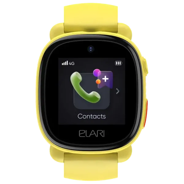 Детские часы Elari KidPhone 4G Lite 1.3"/ Желтый photo 5