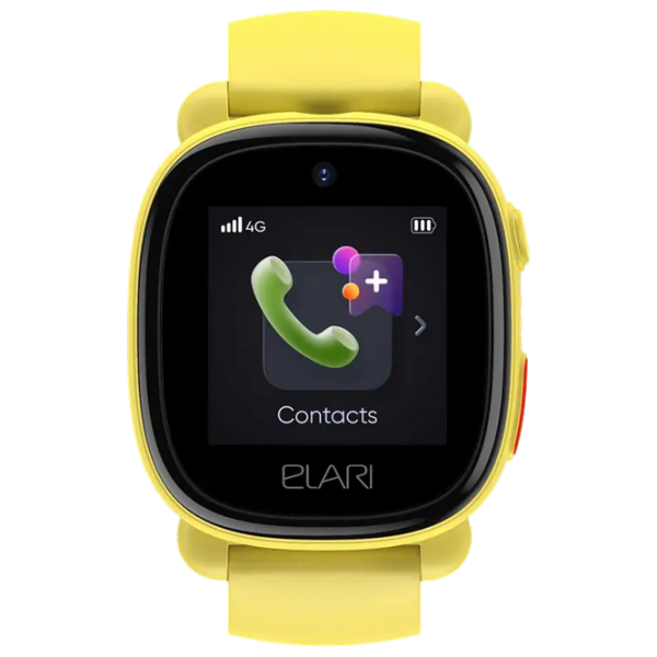 Детские часы Elari KidPhone 4G Lite 1.3"/ Желтый photo 5