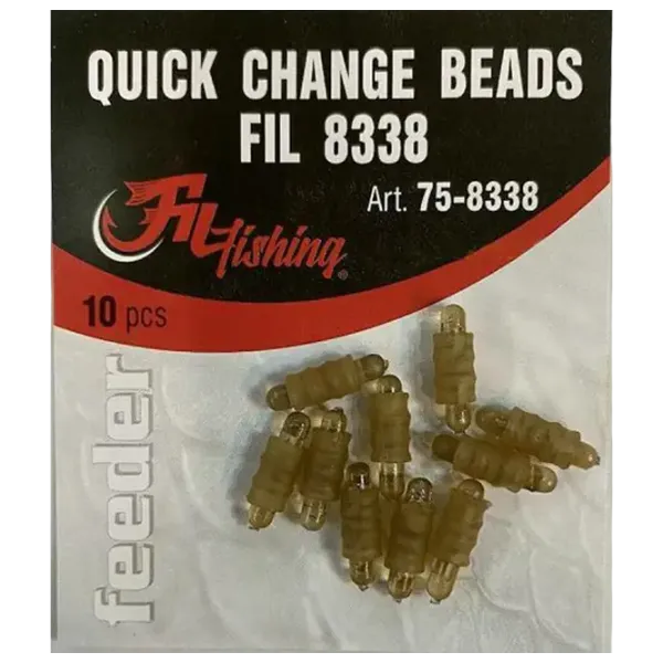 Conector pentru înlocuire rapidă Fil Fishing Feeder Quick Change Beads 10 / Transparent photo 1 Conector pentru înlocuire rapidă Fil Fishing Feeder Quick Change Beads 10 / Transparent photo 1
