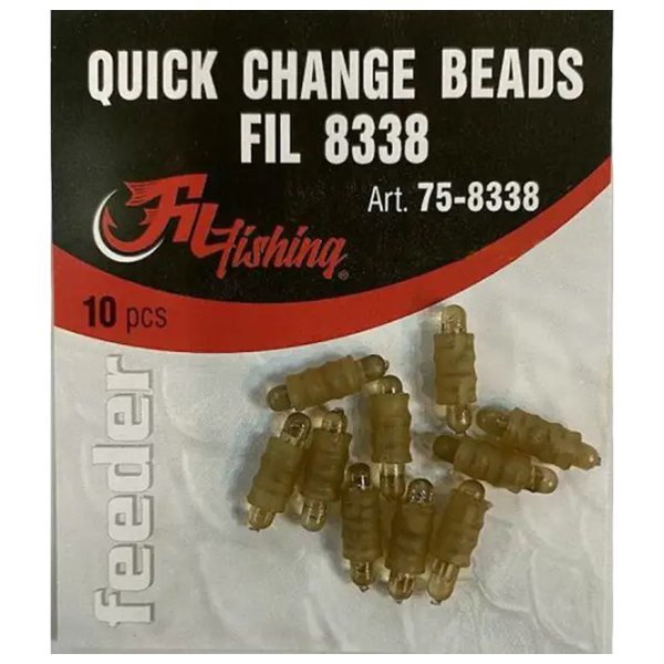 Conector pentru înlocuire rapidă Fil Fishing Feeder Quick Change Beads 10 / Transparent photo 1 Conector pentru înlocuire rapidă Fil Fishing Feeder Quick Change Beads 10 / Transparent photo 1