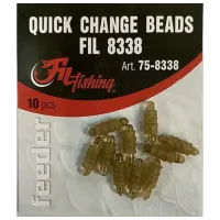 быстросменный разъем Fil Fishing Feeder Quick Change Beads 10 / Прозрачный