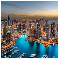 Обои DECOCODE 007-26-DE Синий / Город