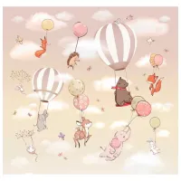 Обои DECOCODE 014-26-DE Бежевый / Детские рисунки