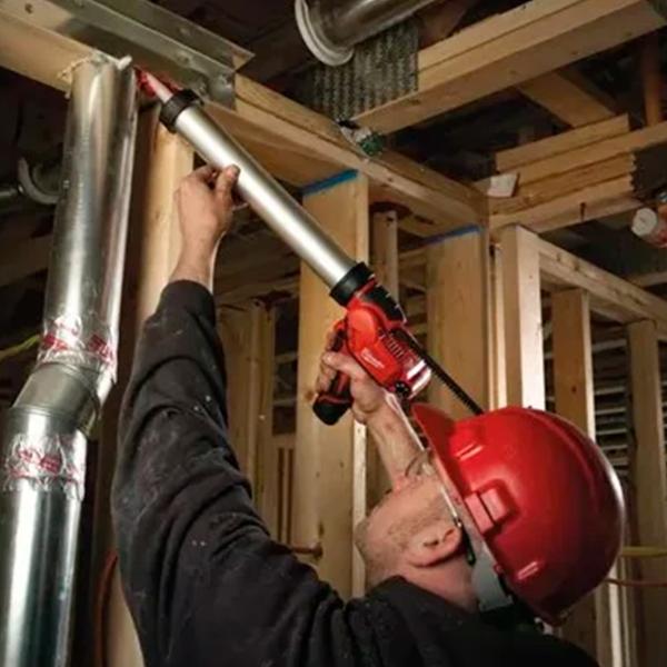 Pistol pentru silicon Milwaukee M12PCG/400A-0 Red photo 4
