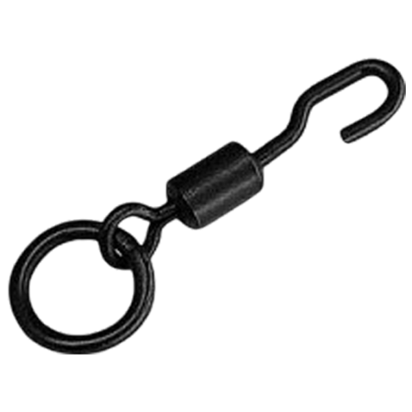 Conector pentru înlocuire rapidă Delphin THE END Ronnie Swivel 10 / Black photo 1