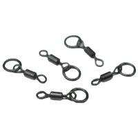 Вертлюг против запутывания Fox Edges Flexi Ring Swivel 10 / Черный