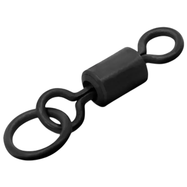 Pivot anti-încurcăre Delphin THE END Ring Swivel 10 / Black photo 1