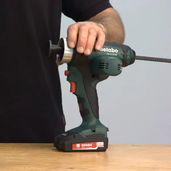 Pistol pentru silicon Metabo KPA18LTX600 Green photo 7