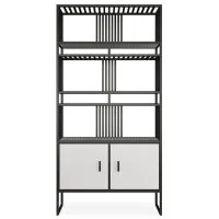 Стеллаж Dizayno Home KT-05 200 x 100 x 30см cm / ЛДСП / Black