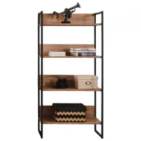 Etajeră Dizayno Home Venus Young Room 180 x 120 x 25 cm / LPAL / Black