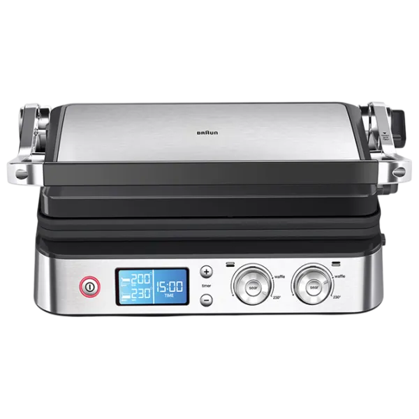 Электрогриль Braun CG9040  / 2000 Вт / Черный Нержавеющая сталь photo 1