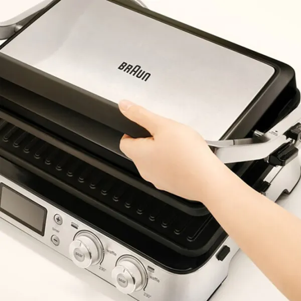 Электрогриль Braun CG9040  / 2000 Вт / Черный Нержавеющая сталь photo 6