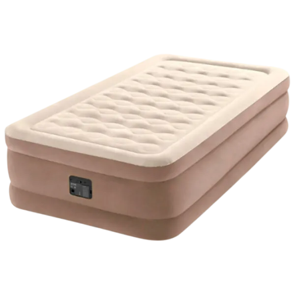 Pat gonflabil Intex Velur Ultra Plush 191 x 99 x 46 / Beige photo 1
