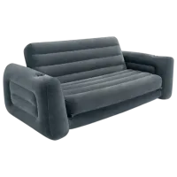 Надувной диван Intex 66552 224 x 66 x 203 / Серый