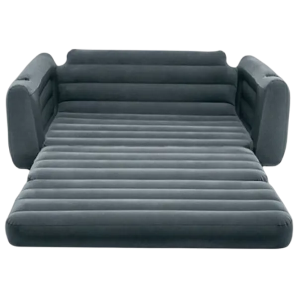 Canapea gonflabilă Intex 66552 224 x 66 x 203 / Gray photo 2