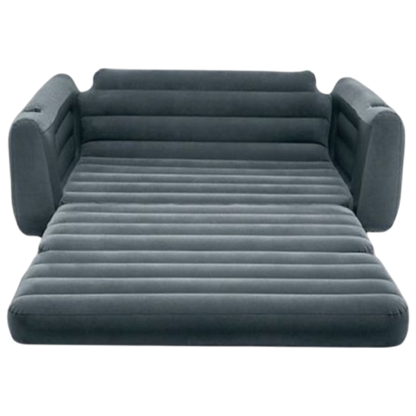 Canapea gonflabilă Intex 66552 224 x 66 x 203 / Gray photo 2