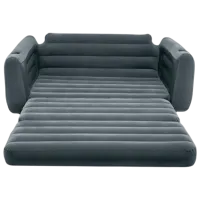 Canapea gonflabilă Intex 66552 224 x 66 x 203 / Gray photo 2