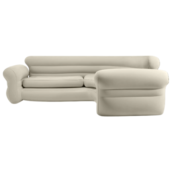 Canapea gonflabilă Intex Corner Sofa  257 x 76 x 203 / Beige photo 3