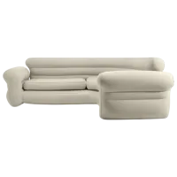 Надувной диван Intex Corner Sofa 257 x 76 x 203 / Бежевый photo 3
