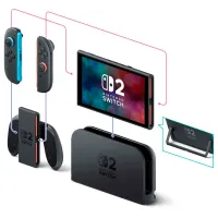 Nintendo Switch 2 Mario Kart World Bundle 256 ГБ / Черный photo 8