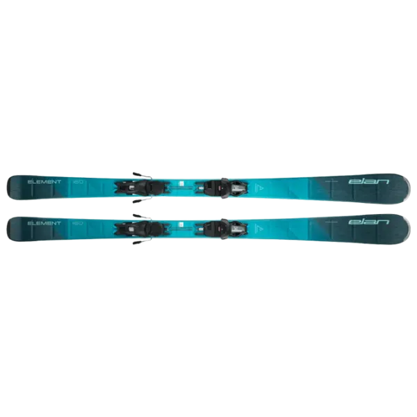 Schiuri pentru femei Elan Element W Blue LS + EL 9.0 GW Blue / 160 cm photo 2
