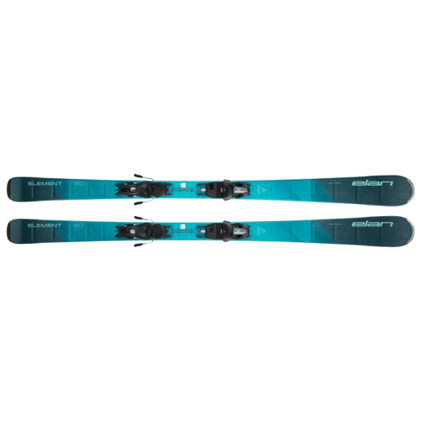 Schiuri pentru femei Elan Element W Blue LS + EL 9.0 GW Blue / 160 cm photo 2