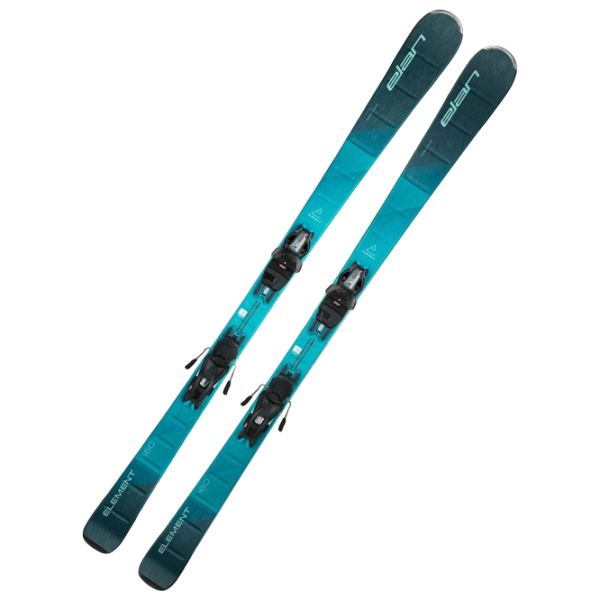 Schiuri pentru femei Elan Element W Blue LS + EL 9.0 GW Blue / 160 cm photo 3