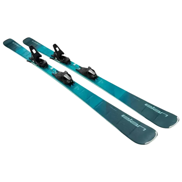 Schiuri pentru femei Elan Element W Blue LS + EL 9.0 GW Blue / 160 cm photo 4