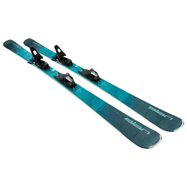 Schiuri pentru femei Elan Element W Blue LS + EL 9.0 GW Blue / 160 cm photo 4