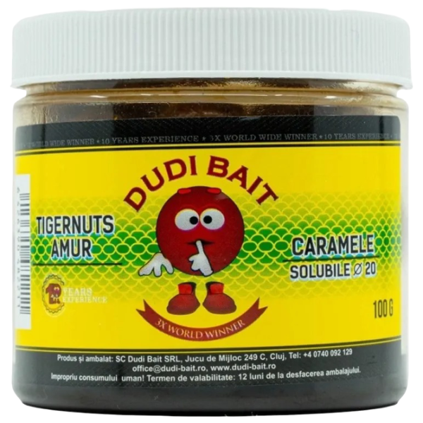 Бойлы Dudi Bait Tigernuts - Amur Тигровые орехи / 0.1 кг / 20 мм photo 1