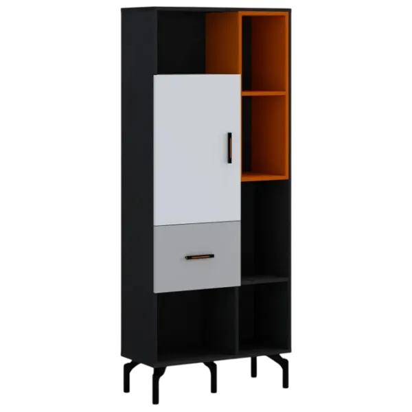 Стеллаж Dizayno Home Trend 120 x 52 x 20см cm / ЛДСП / Black photo 1 Стеллаж Dizayno Home Trend 120 x 52 x 20см cm / ЛДСП / Black photo 1