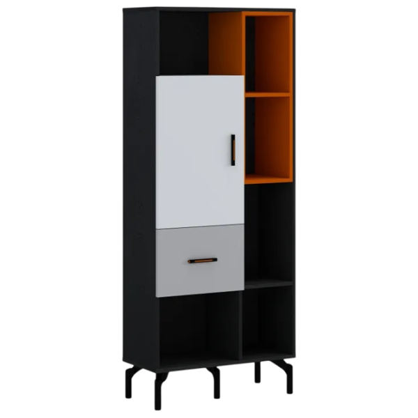 Стеллаж Dizayno Home Trend 120 x 52 x 20см cm / ЛДСП / Black photo 1 Стеллаж Dizayno Home Trend 120 x 52 x 20см cm / ЛДСП / Black photo 1