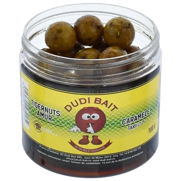 Бойлы Dudi Bait Tigernuts - Amur Тигровые орехи / 0.1 кг / 20 мм photo 1