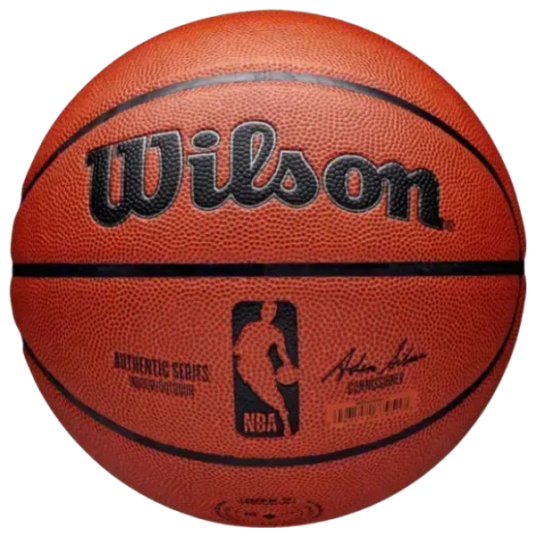 Minge pentru fotbal Wilson NBA Authentic Compozit / Amator photo 1 Minge pentru fotbal Wilson NBA Authentic Compozit / Amator photo 1