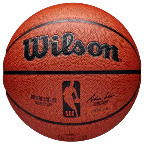 Minge pentru fotbal Wilson NBA Authentic Compozit / Amator photo 1 Minge pentru fotbal Wilson NBA Authentic Compozit / Amator photo 1