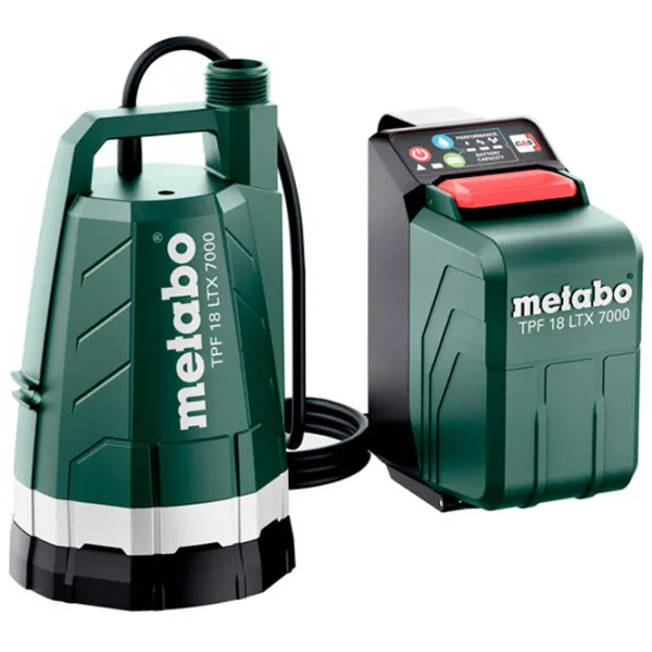 Pompă de suprăfață Metabo TPF 18LTX  7000 l/h photo 1 Pompă de suprăfață Metabo TPF 18LTX  7000 l/h photo 1