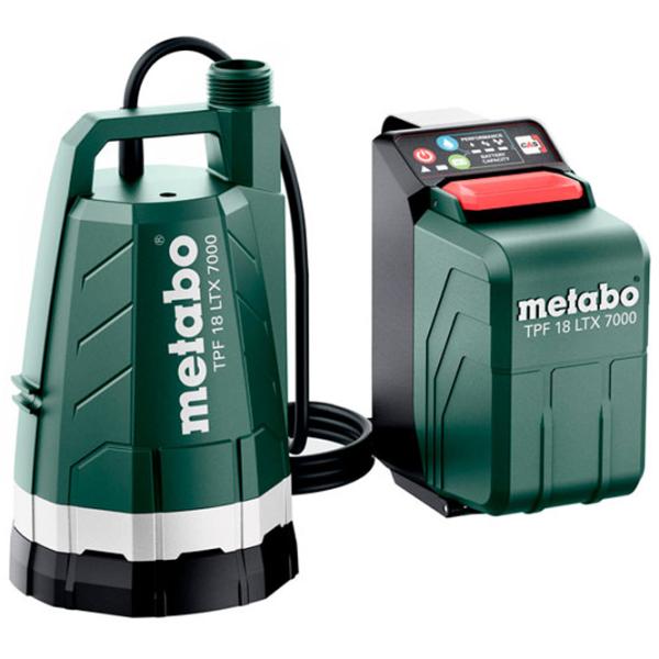Pompă de suprăfață Metabo TPF 18LTX  7000 l/h photo 1 Pompă de suprăfață Metabo TPF 18LTX  7000 l/h photo 1