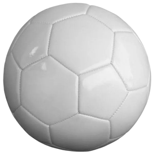 Мяч для футбола Yakimasport AllWhite ЭКО Кожа / Любительский photo 1