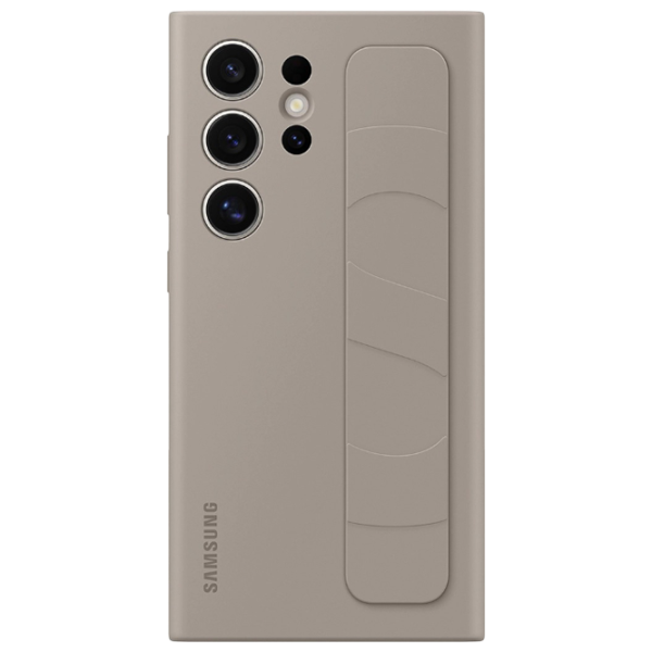 Husă pentru smartphone Samsung Galaxy S24 Ultra Samsung / Standing Cover / TPU / Taupe Brown photo 1 Husă pentru smartphone Samsung Galaxy S24 Ultra Samsung / Standing Cover / TPU / Taupe Brown photo 1