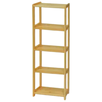 Стеллаж Drewmax RG122 163 x 70 x 30см cm / ЛДСП / Разноцветный