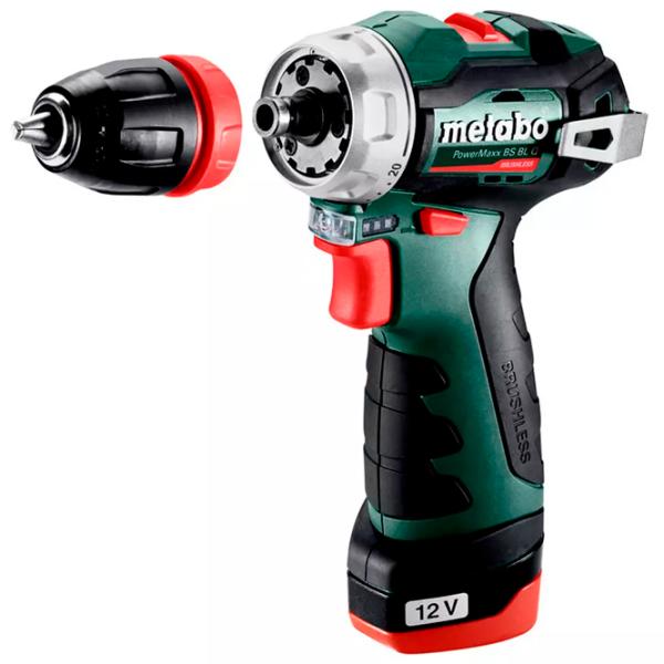 Шуруповерт Metabo BS BL 2x2.0 1400 об/мин photo 1